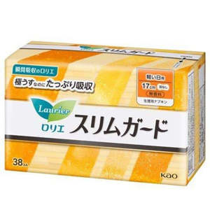 Products: Laurier Slimguard Day Pads Light No Wings 17cm 38pcs