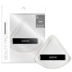 Makeup Tools: Soufflé Makeup Puff- Fan Shape 1ea