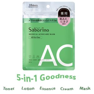 Saborino Medical Acne care Mask ALL-IN-ONE 10 Sheets