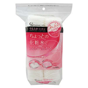 Makeup Tools: Soft Pure Cotton Puff Makeup Remover Pads - 100 puffs