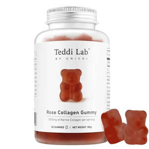 Teddi Lab Rose Collagen Gummy 60s