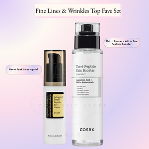 Treatment: Fine Lines & Wrinkles Top Fave Set | Peptide Anti-Aging Duo