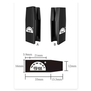 Professional Eyebrow Pencil Shaper Tool – Flat Tip Brow Styling Mold