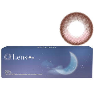Daily Lens: Lunar Veil With Gravity Drop #Rosy Nude (Daily/10P)