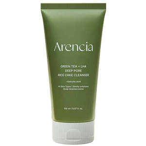 Green Tea + LHA Deep Pore Rice Cake Cleanser 150g