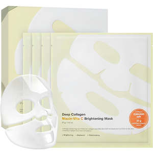 Deep Collagen Niacin-Vita C Brightening Mask 4ea