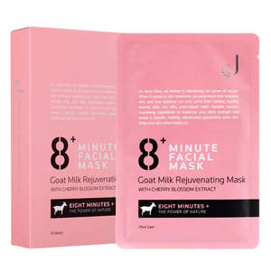 Mask: Jema Rose 8+ Minute Goat Milk Rejuvenating Mask