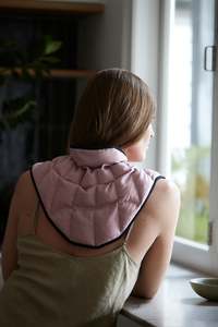 Shrug Heat Bag Shoulder Pain Relief: Shrug Heat Bag - Rose Pink (Lupin Seed)