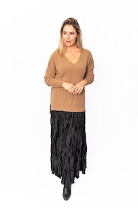 The Italian Closet | Black Amber Skirt