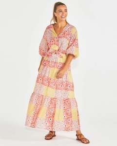 Skirts: Sass | Floral - Ruth Tiered Skirt