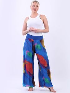 The Cottage Collection | Blue - Renee Silk Pants