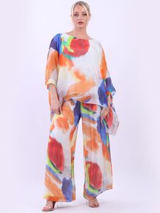 The Cottage Collection | White - Ruby Silk Top