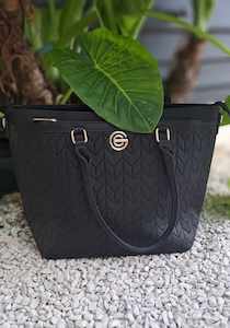 Bags: The Cottage Collection | Black Luanne Bag