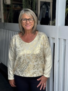 The Italian Closet: The Italian Closet |  Goldie Top - Gold