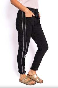 The Italian Closet: The Italian Closet | Latmer Pants - Black