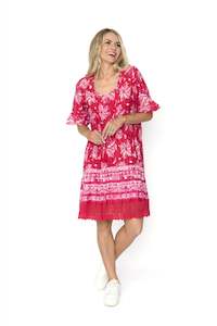 Orientique | Hannah Tunic Boho Short Sleeve