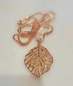 Gold Necklaces: The Cottage Collection | Luca Necklace - Rose