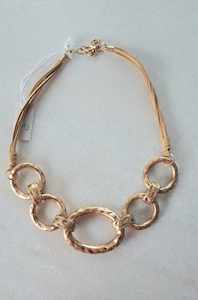The Cottage Collection | Lana - Gold Chunky Circle Necklace