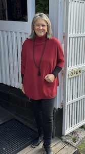 Everything: The Cottage Collection | Julia Jumper - Wine