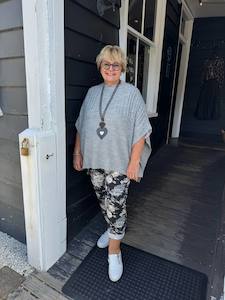 All Tops: The Cottage Collection | Charlie Top - Grey