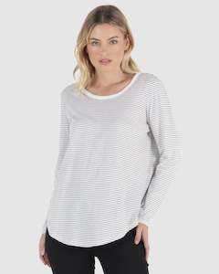 Basics: Betty Basics | Stripe Megan Long Sleeve
