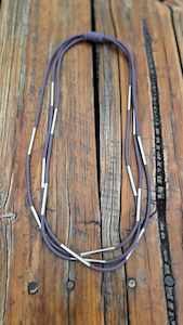 Statement Necklaces 1: Funky Ted | Grape - Alfie Necklace