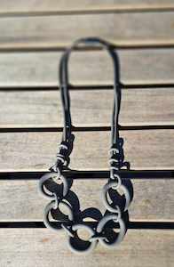 Funky Ted |Grey - Zion Necklace