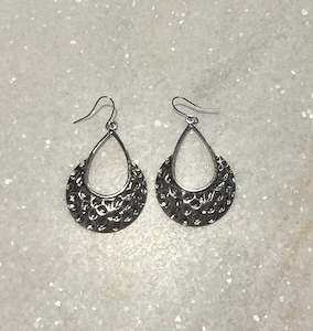Silver Earrings: The Cottage Collection | Silver Luna Earring