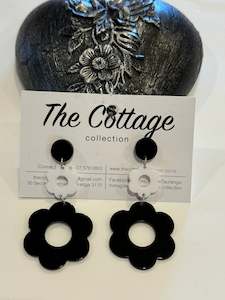 Statement Earrings 1: The Cottage Collection | Daisy Boo - Black White