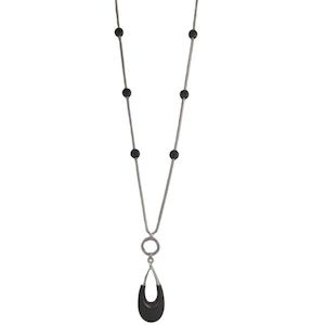 The Cottage Collection: The Cottage Collection | Vue Necklace - Black