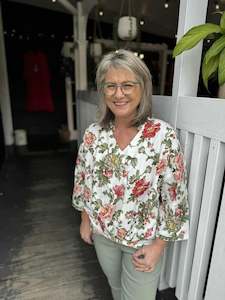 The Cottage Collection | Audrey Top - Floral