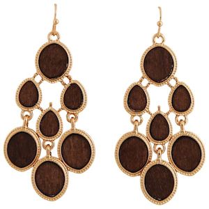 The Cottage Collection | Cascade Earrings - Gold/Mocha