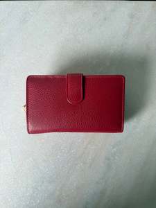 Second Nature 1: Second Nature | Red - Leather Wallet