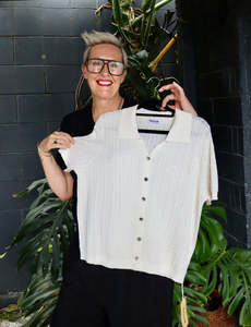 The Cottage Collection | Donna Top - Vanilla