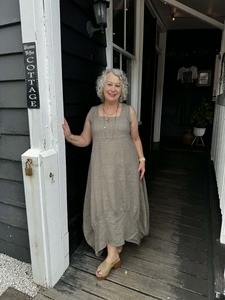 All Dresses: The Cottage Collection | Freya Dress - Stone