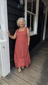 The Cottage Collection | Freya Dress - Rust