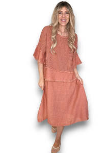All Dresses: Helga May | Brick Amalfi 2pc Dress