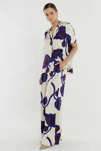 Sass Clothing | Jade Satin Pant