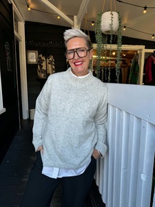 Everything: Betty Basics | Carlin Knit Sweater - Cream
