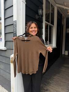 Tops 1: The Cottage Collection | Bex Top - Chocolate