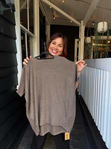 Tops 1: The Cottage Collection | Juniper Jumper - Stone