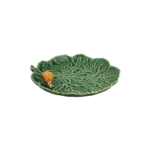 Geranium Leaf with Snail