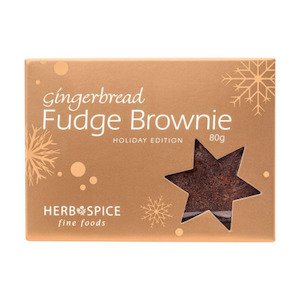 Festive Food 1: Gingerbread Fudge Brownie