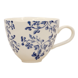 Kitchenware: CC Interiors- Florentine Bleu Handpainted Cups