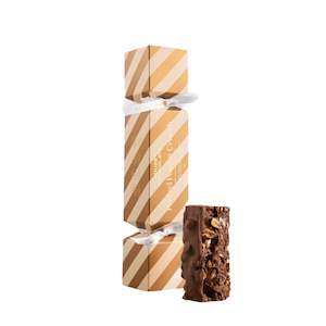 Confectionery Chocolate: House Of Chocolate - Pretzel Peanut Crunch Christmas Cracker