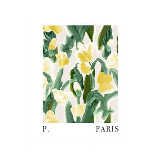 Art: Papier HQ - Fleurs En Papier Print