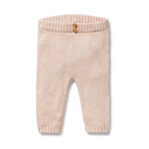 Wilson & Frenchy - Organic Knitted Legging - Fairy Floss
