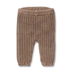 Wilson & Frenchy -Organic Knitted Legging - Coco Speckle