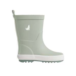 Children Clothing: Crywolf - Rain Boots - Moss