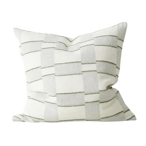 Lorenzo Cushion - Olive + Weave Filled Inner